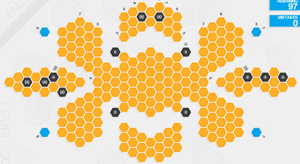 Hexcells難しいステージ